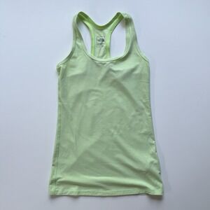 NORTH FACE Active‎ Racerback Tank Top Womens Small Pale Green Workout Gym Hiking